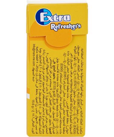 Extra Refreshers Tropical Chewing Gum Box 7 Pieces - Buy Online on GoSupps.com