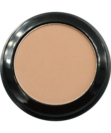Pure Ziva  Amaretto Matte Light Brown Beige Peach Pressed Powder Single Vegan Eyeshadow  Talc  Paraben & Cruelty Free