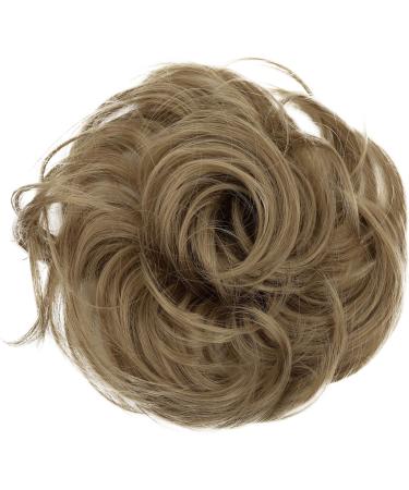 CAISHA by PRETTYSHOP Synthetic Slightly Wavy Dark Blonde Scrunchie Updo #16 G9B - Buy Online on GoSupps.com
