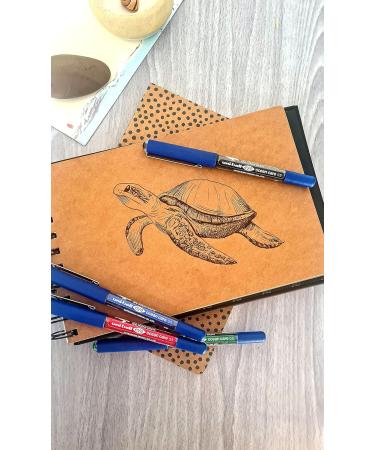 Uni-Ball Eye Ocean Care UB-157ROP 0.7mm Fine Ballpoint Pen - Water-Repellent Blue Ink for Writing Drawing & Art (5-Pack) - Buy Online on GoSupps.com