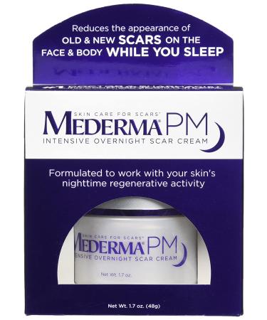 Mederma PM Intensive Overnight Scar Cream - Clinically Proven to Reduce Scars, 1.7 oz - Buy Online on GoSupps.com