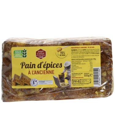 HONEY CRETET Gingerbread Old Style 15% Honey 500g