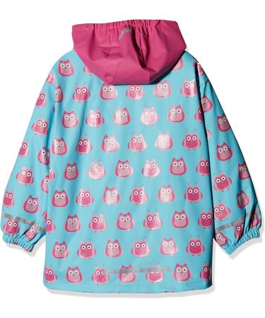 Playshoes Kids 128 Owls Raincoat - Unisex Waterproof Rainwear - Buy Online on GoSupps.com