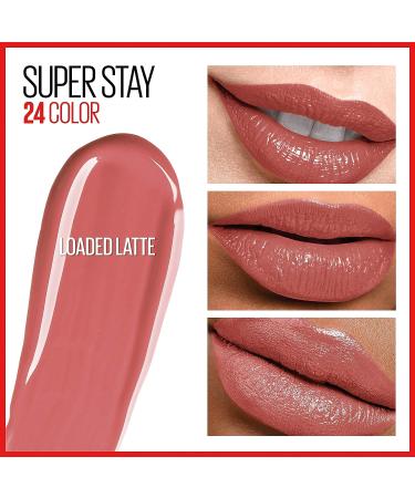 Maybelline SuperStay 24-Hour 2-Step Liquid Lipstick in Loaded Latte 235 - 1 Count - Buy Online on GoSupps.com