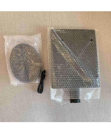 Beifenl Trifold Portable LED Foldable Mirror USB Desktop Beauty Mirror Smart Contact - Black - Buy Online on GoSupps.com