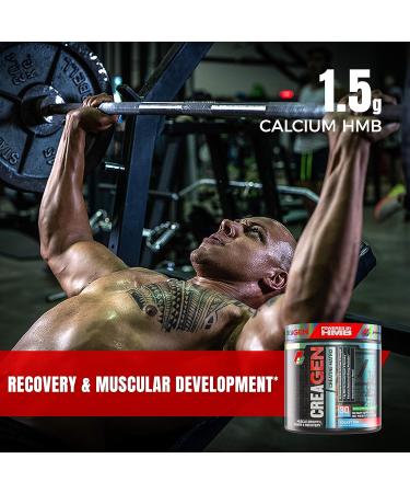 ProSupps CreaGEN Creatine Monohydrate Powder with HMB - Boost Muscle Growth Recovery & Energy | 30 Servings Blue Razz Popsicle - Buy Online on GoSupps.com