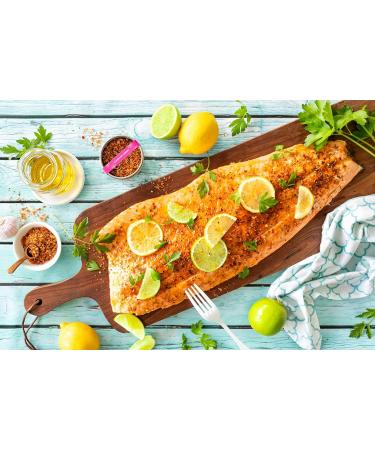 Magic of the Spice Flame Salmon Spice | Premium Grilling Seasoning for Salmon | 70g Aroma Can - Perfect for Grilled Fish & Plank Cooking - Buy Online on GoSupps.com