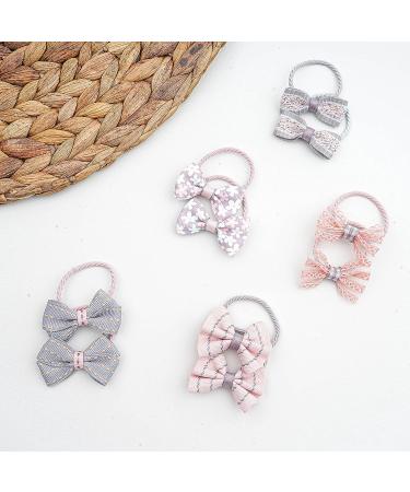 Pomilo Hair Bows for Toddler Girls - 10PCS Cute Hair Accessories, Pink Pigtail Bows & Hair Ties for Girls 1.5 - Shop Now! - Buy Online on GoSupps.com
