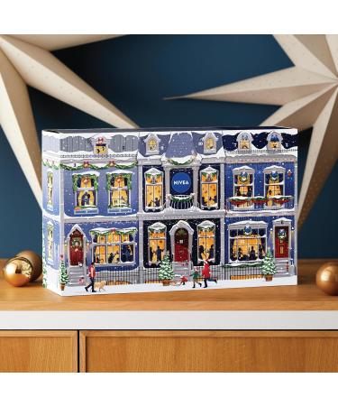 NIVEA Advent Calendar 2023 Women's Gift Set Includes Moisturiser Face Masks Lip Balms Body Cream Shower Gel Anti-Perspirant and More Skincare Set - Buy Online on GoSupps.com