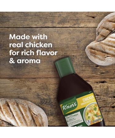Knorr Concentrated Stock For a Flavorful and Aromatic Chicken Stock Chicken Gluten Free and No Artificial Flavors  Colors or Preservatives 8.45 fl oz  12 Count 8.45 Fl Oz (Pack of 12) Chicken - Buy Online on GoSupps.com