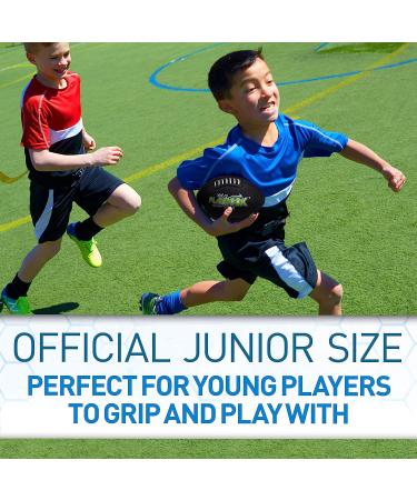 Franklin Sports Youth Football - Playbook Junior Football with Route Diagrams - Black, Small Size for Peewee and Youth Football - Buy Online on GoSupps.com