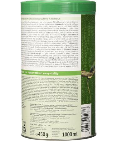 Vitakraft Turtle Special for Land Turtles and Herbivorous Reptiles 1 L - Buy Online on GoSupps.com