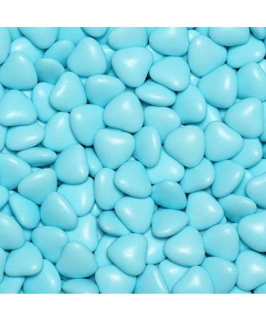 Buy One-Ein Light Blue Chocolate Hearts - 500g (Approx. 245 pcs) | Perfect Wedding & Event Guest Gifts - Buy Online on GoSupps.com