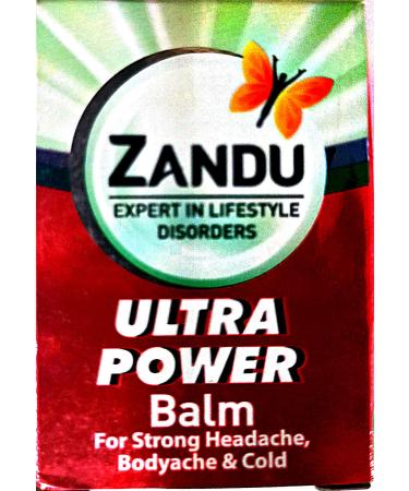 Pack of 20 - Zandu Ultra Power Balm - 8ml