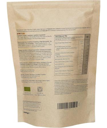 Organic Maca Root Powder 500g - Pure Superfood Supplement | MySuperfoods - Buy Online on GoSupps.com