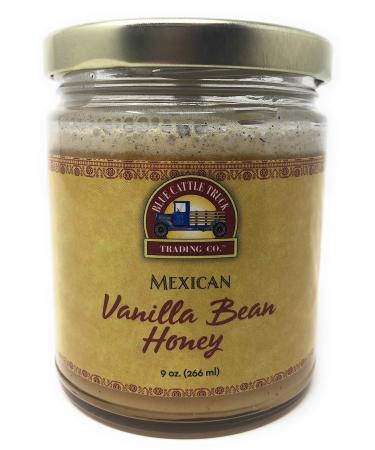Blue Cattle Trucking Co. Gourmet Mexican Vanilla Bean Honey, 9 Ounce