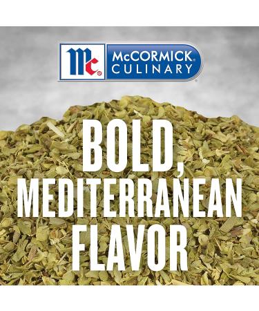 McCormick Culinary Mediterranean Oregano Leaves 5 oz - Premium Dried Herb for Pizza, Soup, Greek Salad, and Grilled Chicken - Buy Online on GoSupps.com