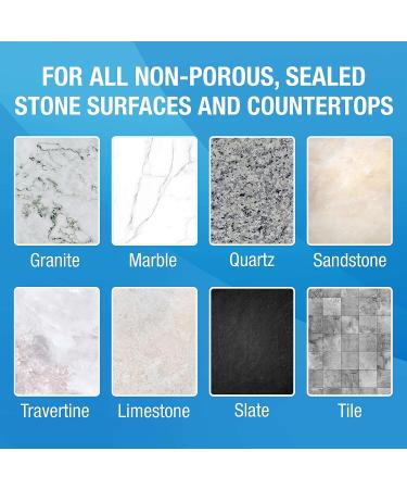 MiracleSpray for Granite & Stone - Clean Protect & Polish Marble Quartz Slate Tile & Laminate Surfaces | 16 Fl Oz - International Shipping Available - Buy Online on GoSupps.com