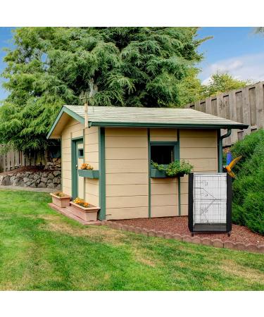 Universal Breathable Blackout Bird Cage Cover - 35 x 24 x 47 Inch | For Bird Parrot Parakeet Cats Mink & Small Animals | Washable & Nighttime Essential - Buy Online on GoSupps.com