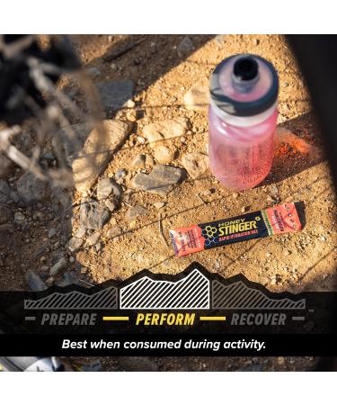 Honey Stinger Perform Rapid Hydration Powder - Mango Melon Electrolyte Multiplier for Exercise & Performance - Sports Nutrition 24 Packets - Buy Online on GoSupps.com