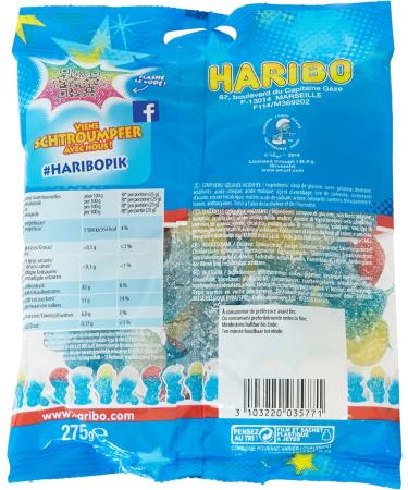 HARIBO Haribo Smurfs Dick Candy Pack 275 g - Buy Online on GoSupps.com