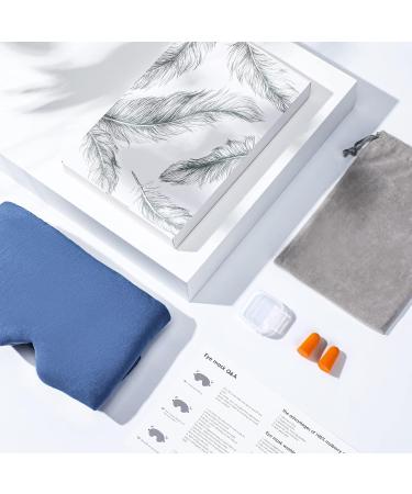 FRESHME Handmade Cotton Sleep Mask - Adjustable Blackout Eye Mask for Sleeping - Soft & Comfortable Blindfold for Men and Women - Ideal for Travel, Office, Yoga - Buy Online on GoSupps.com
