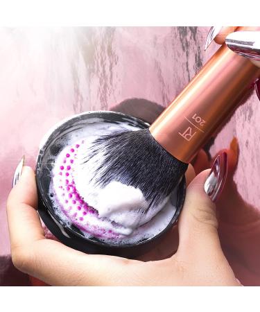 Real Techniques Brush Cleansing Balm and Mat - Vegan & Cruelty-Free Makeup Brush Cleanser & Shampoo - Removes Makeup & Impurities - Easy-to-Use - 1 Count - Buy Online on GoSupps.com
