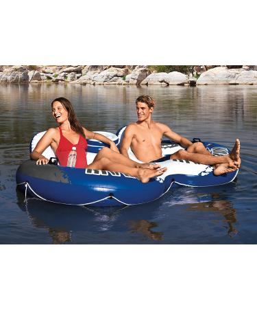 Intex 58837EP River Run II Sport Lounge Inflatable Water Float | 95.5 x 62 | Multi-colored - Buy Online on GoSupps.com