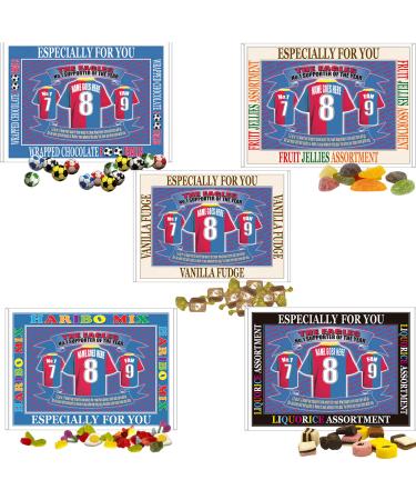 Crystal - Glaziers Football Shirt Personalised Gift Boxed Sweets