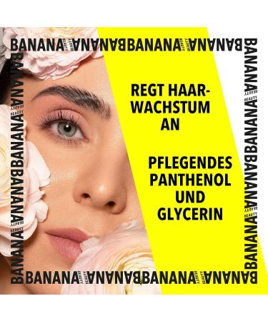 Banana Beauty Brow & Lash Serum Upgrade Me - For Longer Fuller Lashes - Gentle on Eye Area - Natural Formula - Hormone-Free Lash Serum - Eyebrow Serum - Buy Online on GoSupps.com