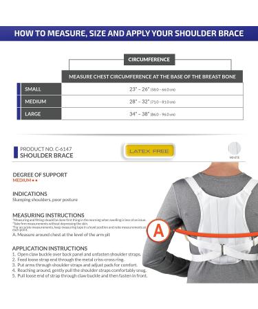 Buy CHAMPION Shoulder Brace Posture Support | Large Size | International Shipping Available - Buy Online on GoSupps.com