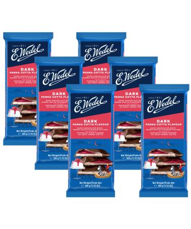 E. WEDEL Chocolate Bars and Tablets - Panna Cotta (6 Pack)