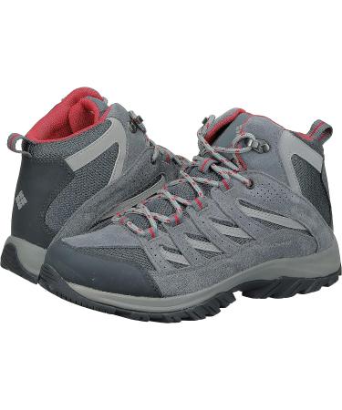 Columbia Crestwood Mid Waterproof Wide Hiking Boot - Women's Size 11 Wide, Graphite - Buy Online on GoSupps.com