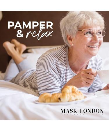 Mask London Foot Peel Mask Strawberry - Exfoliating Treatment for Callus, Cracked Heels, and Hard Skin - Moisturizing Foot Mask for Baby Soft Feet - Buy Online on GoSupps.com