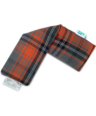 Amazing Health Unscented Wheat Bags Microwavable Hot and Cold Pack for Men and Women - Microwave Heat Pad with Natural Wheat Heat Pack Cotton Tartan Microwave Wheat Bag (Orange Tartan) Orange Tartan Small - Buy Online on GoSupps.com