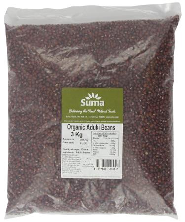 Suma Organic Aduki Beans 3 kg