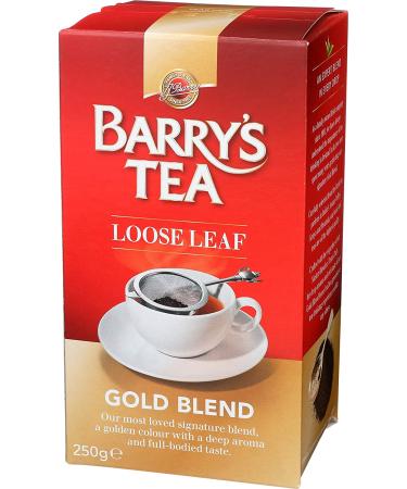 Barry's Tea Gold Blend Loose Leaf Tea - 250g | Premium Irish Tea - Buy Online on GoSupps.com