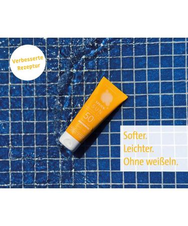 Speick Sun Cream SPF 50 improved formula for children and adults mineral with zinc oxide natural cosmetics face and body vegan and unscented 60 ml - Buy Online on GoSupps.com