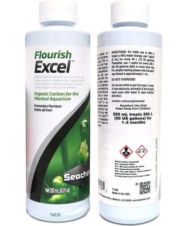 Seachem Aquarium Water Treatment Pack - Flourish Flourish Excel & Flourish Iron (250ml Each) - Buy Online on GoSupps.com
