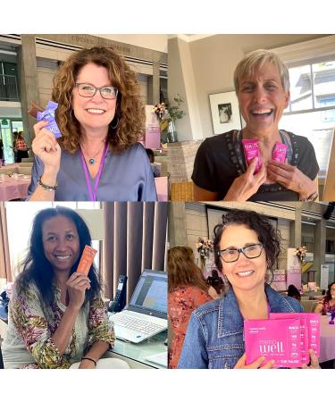 MenoWell Menopause Energy and Protein Bars for Women (Formally Bossa Bar) Peanut Butter Chocolate Plant Based 8g of Protein High Fiber Meno Middle Support 3g Added Sugar 4 Count (Pack of 1) Peanut Butter Chocolate 4 Count (Pack of 1) - Buy Online on GoSupps.com