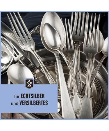 Schrader Silver Polish Glossy - Premium Silver Cleaner & Polish with Carnauba Wax - 250ml Made in Germany for International Shipping - Buy Online on GoSupps.com