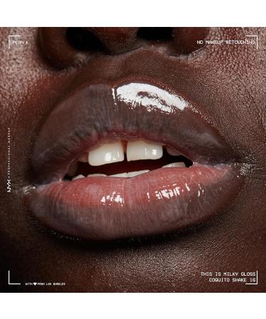 NYX This Is Milky Gloss Lip Gloss - Coquito Shake | 12-Hour Hydration | Vegan and Scented - Buy Online on GoSupps.com
