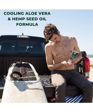 Uncle Buds Sunburn Soother with Cooling Aloe - Soothe and Hydrate Skin - Buy Online on GoSupps.com