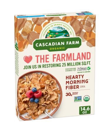 Cascadian Farm Organic Hearty Morning Fiber Cereal 14.6 oz