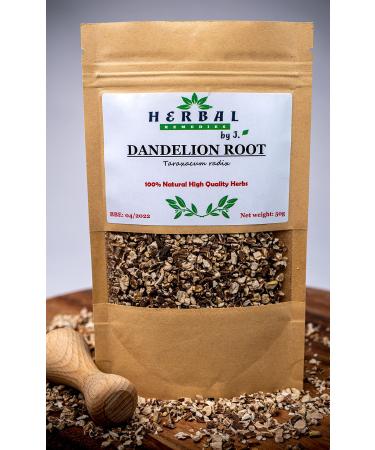 Dandelion Tea Pure Cut Root/Liver Support Herb Taraxacum Radix - Herbal Remedies by J. - Mniszek korzen