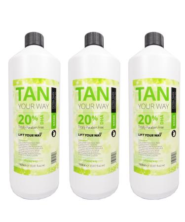 Lift Your Way 20% super dark tanning solution - 3 liters
