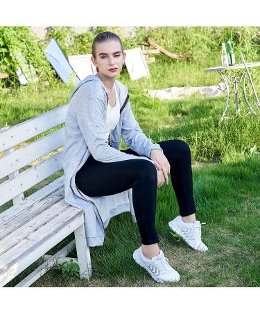 DUOYANGJIASHA Women's Athletic Sneakers Lace Up Comfort Sports Shoes 8.5 Rose Red - Buy Online on GoSupps.com