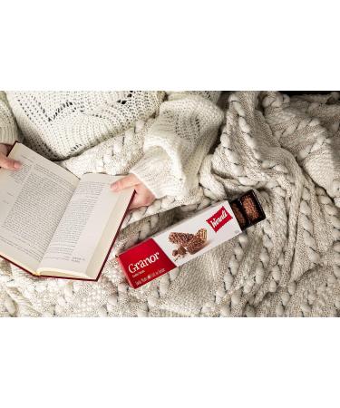 Wernli Granor Cookies Swiss Chocolate Biscuits Premium Swiss Made Snack Light Wafer & Cocoa Cream & Puffed Rice 100g - Buy Online on GoSupps.com