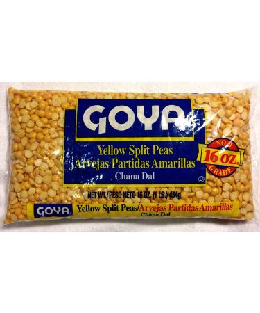 GOYA Dried Lentils, Pinto Beans, Yellow & Green Split Peas - 16oz Variety Pack (4 Pack) | Protein-Rich Legumes for Soups, Dips & Refried Beans - Buy Online on GoSupps.com