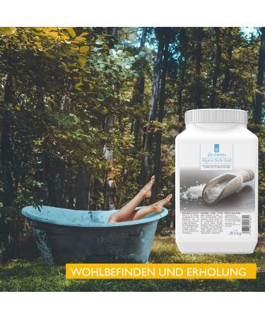 Dr. Ehrlich's Alpen-Salz-Bad 2 kg | Cold Bath for Rheumatism Joint Diseases Neurodermatitis Psoriasis & Allergies Mineral-Rich Formula - Buy Online on GoSupps.com
